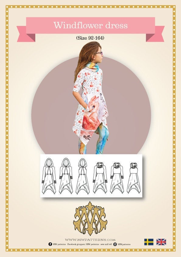 WILDFLOWER DRESS KIDS - 92-164