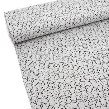 CUBE JAQCARD - LIGHT GRAY