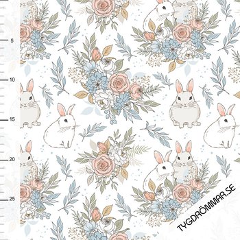 GARDEN BUNNIES - WHITE