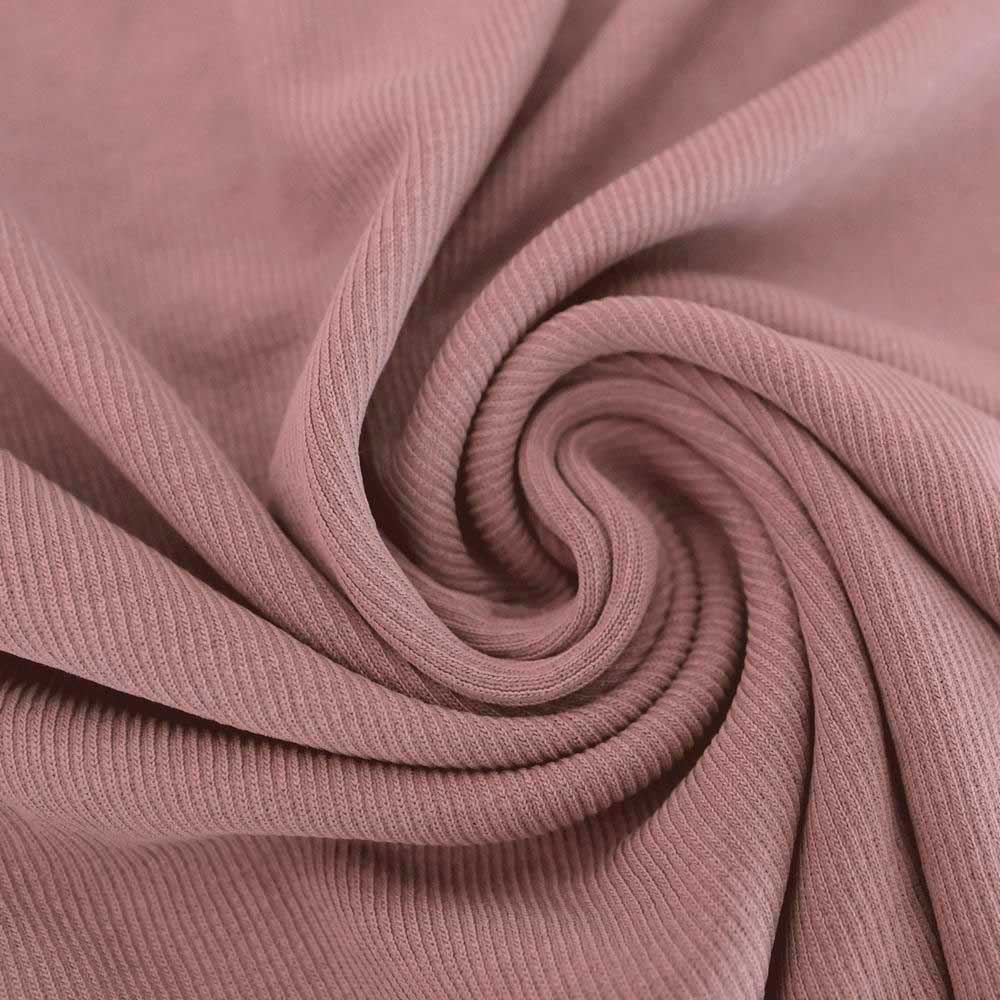 RIBBED MODAL - DUSK PINK
