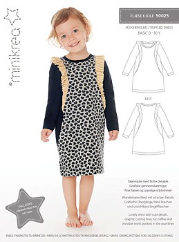 RUFFLE DRESS - MINIKREA 50025