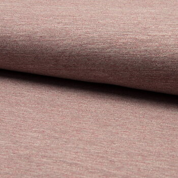 COLLEGE - WINE/GRAY MELANGE BRUSED
