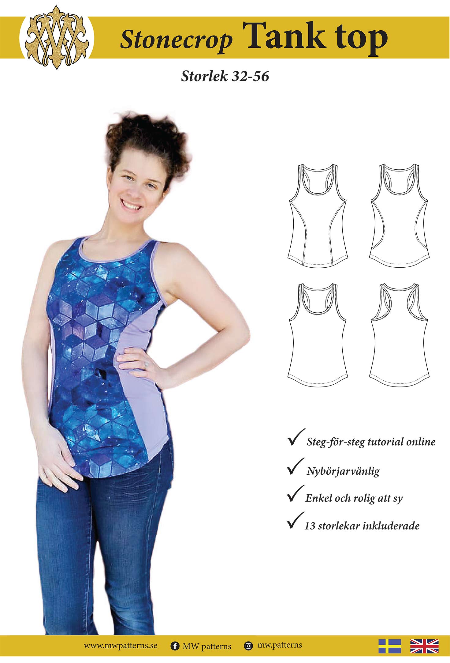 STONECROP TANK TOP - 32-56