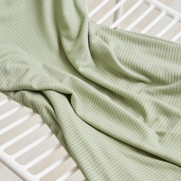 DERBY RIBBED - SOFT GREEN