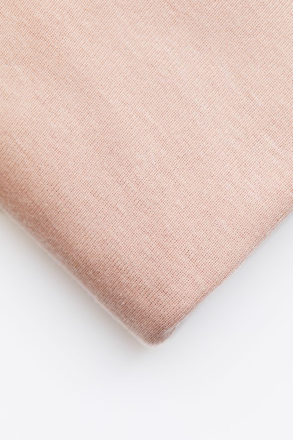 TENCEL™ FINE RIB JERSEY - POWDER PINK - 4