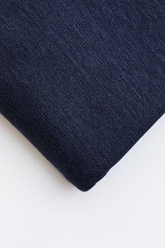 TENCEL™ FINE RIB JERSEY - NAVY BLUE