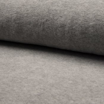 FLEECE 80% BOMULL - GRAY MELANGE