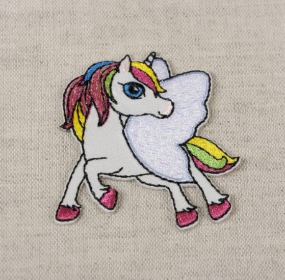 APPLIQUE/CLOTH BADGE - UNICORN