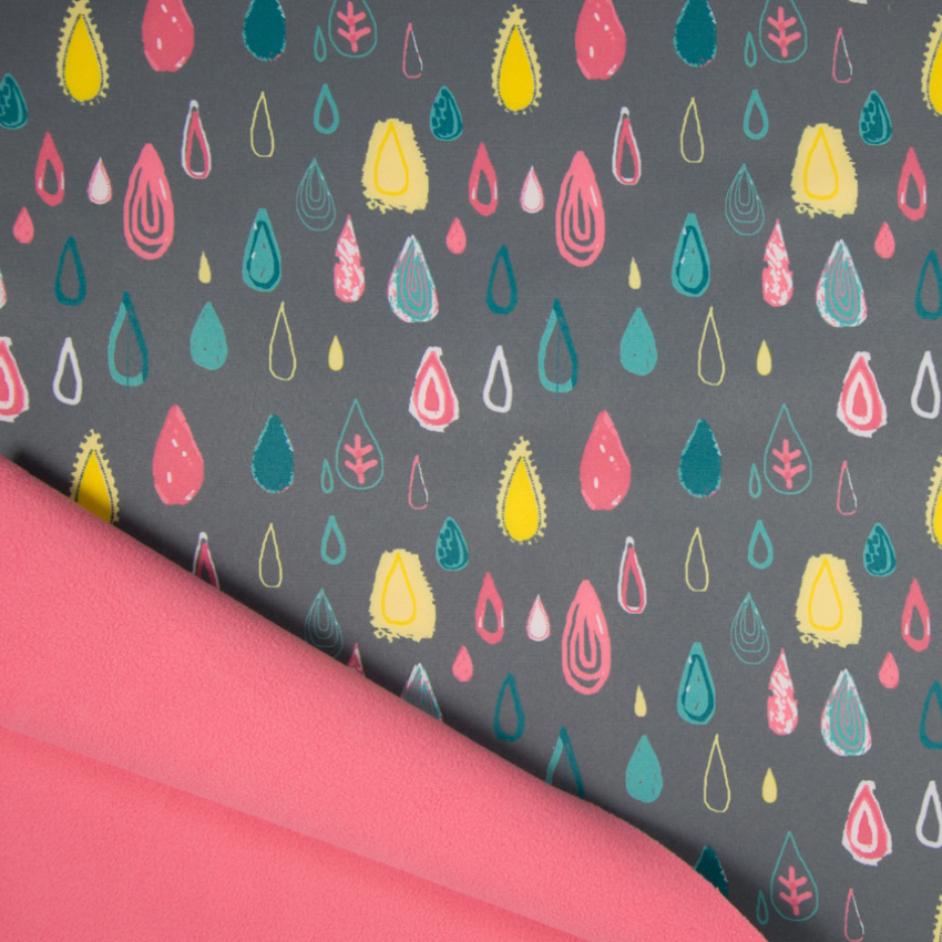 SOFTSHELL RAINDROPS - GRAY