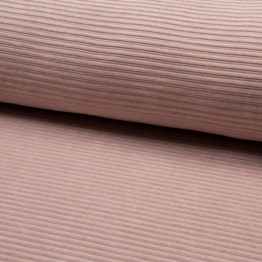 VELOURS CÔTELÉ - DUSK ROSE