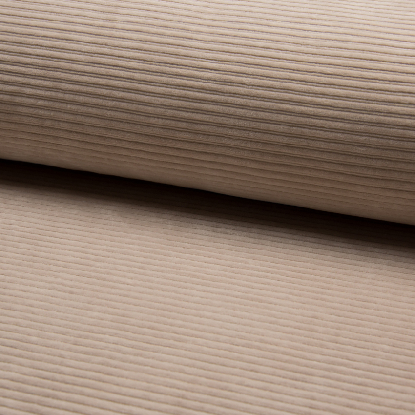 RIBBAD VELOUR - BEIGE