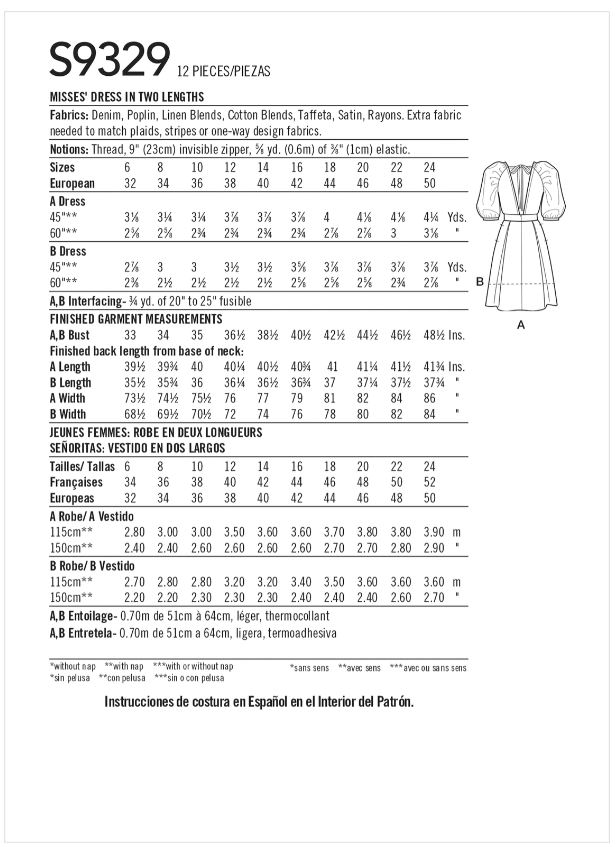 SIMPLICITY - 9329 - 5