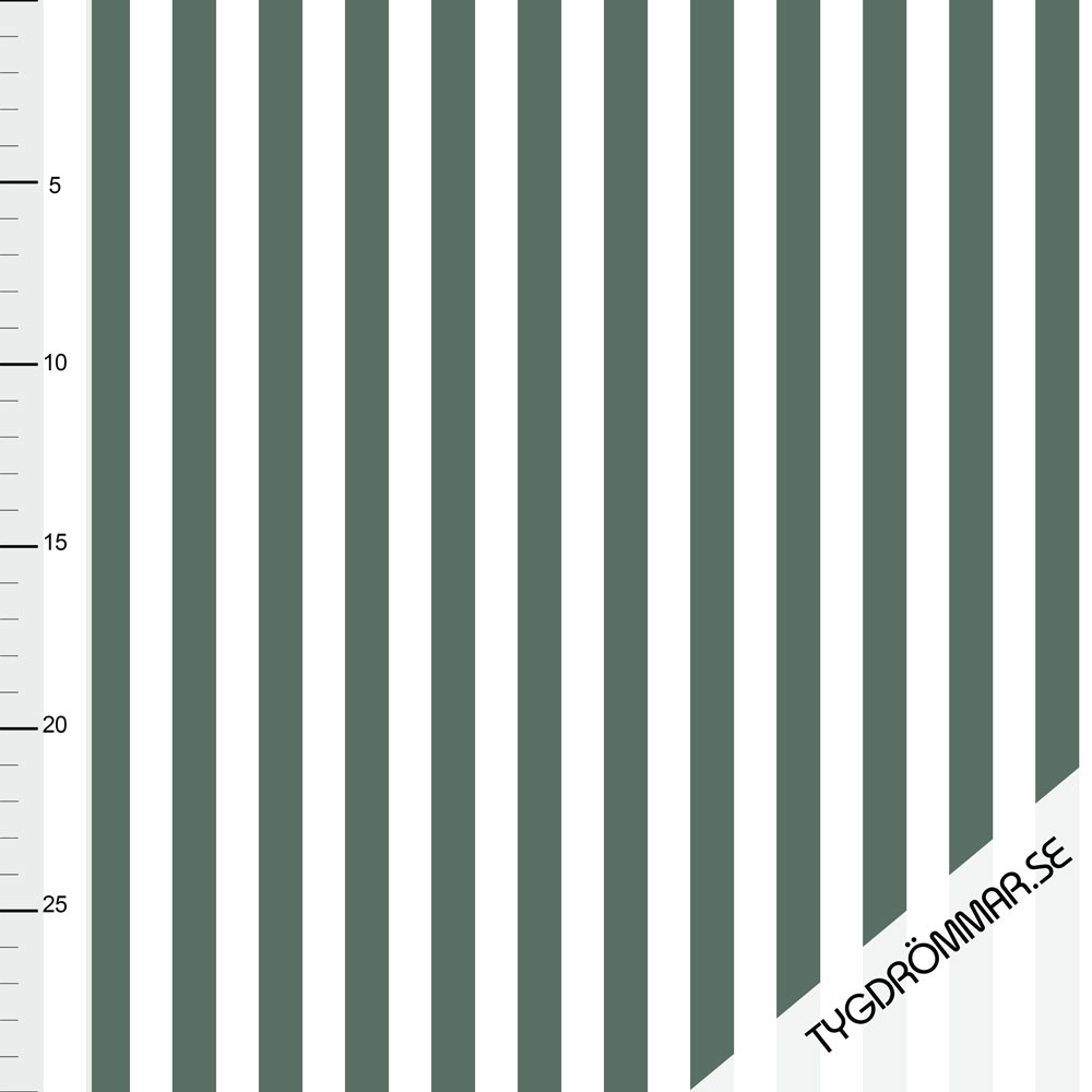 VERTICAL LINES - FOREST GREEN