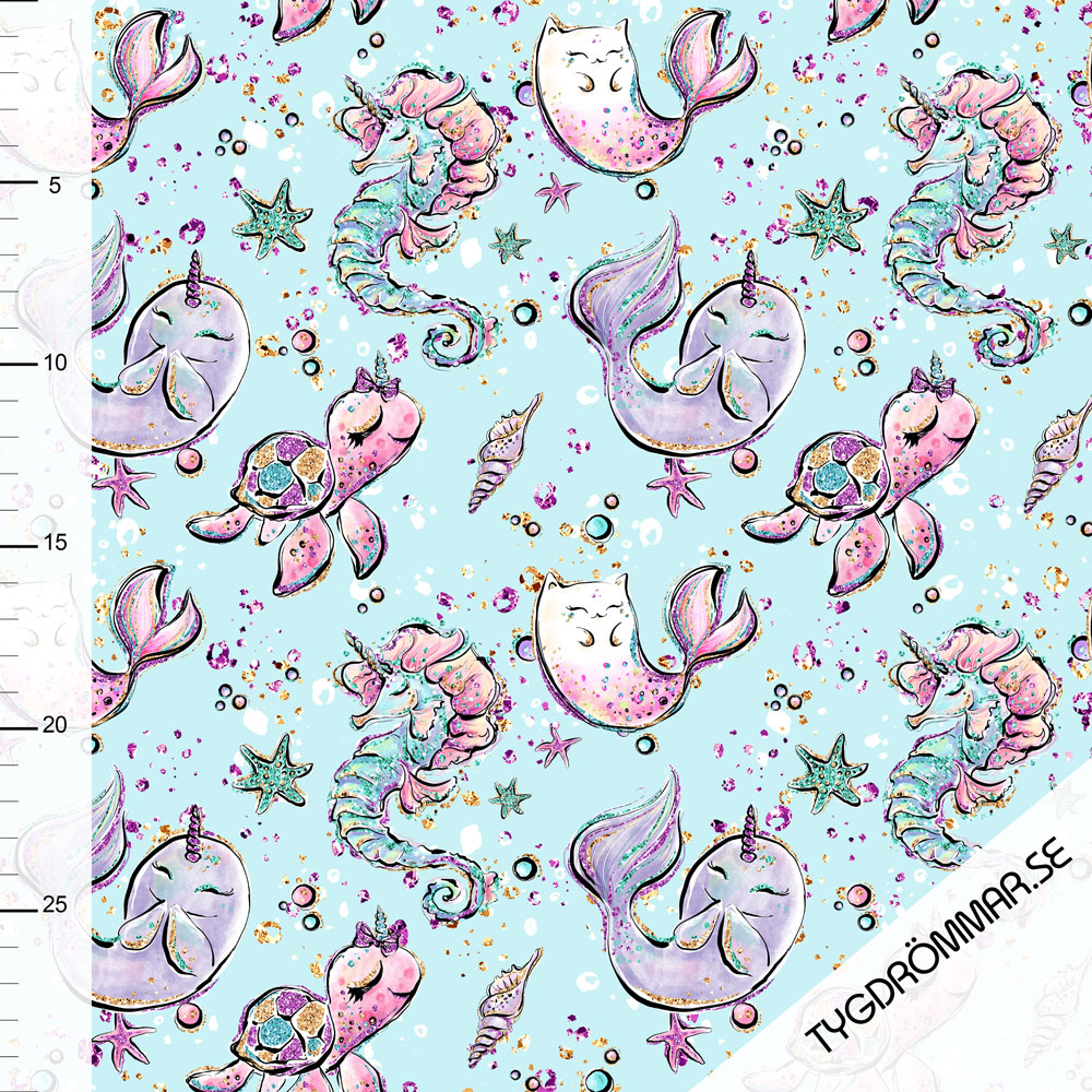 SWIMSUIT  - MERMAIDS BLUE