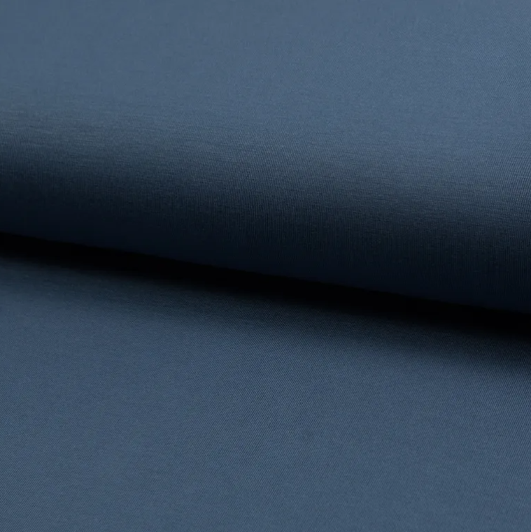 BAMBOO JERSEY - JEANS BLUE