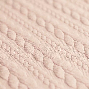 BRAID QUILT - OLD PINK
