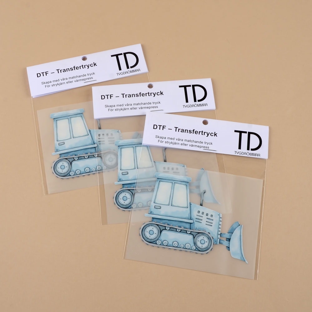 DTF PRINTS - 3 PCS - 4