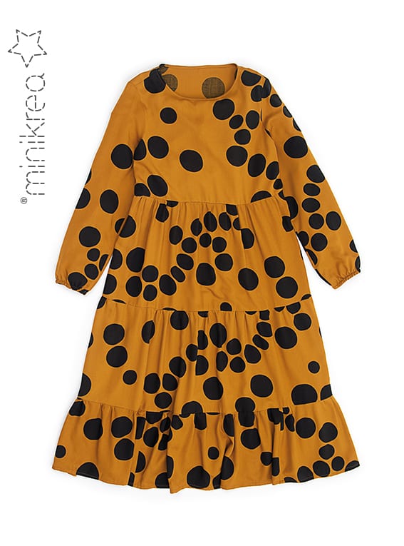 RUFFLE HEM DRESS - MINIKREA 70055 - 4
