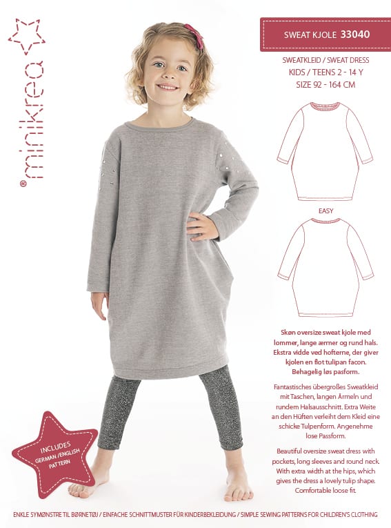 SWEAT DRESS - MINIKREA 33040