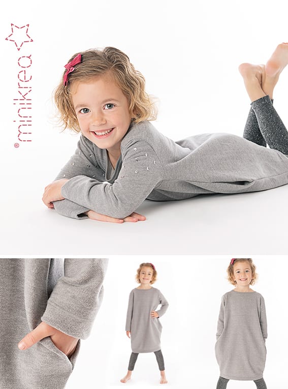 SWEAT DRESS - MINIKREA 33040 - 2