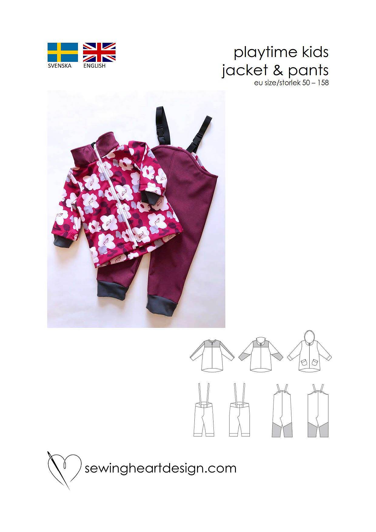 PLAYTIME KIDS JACKET & PANTS  - 50-158
