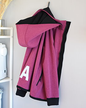 SOFTSHELL - MELANGE FUCHSIA