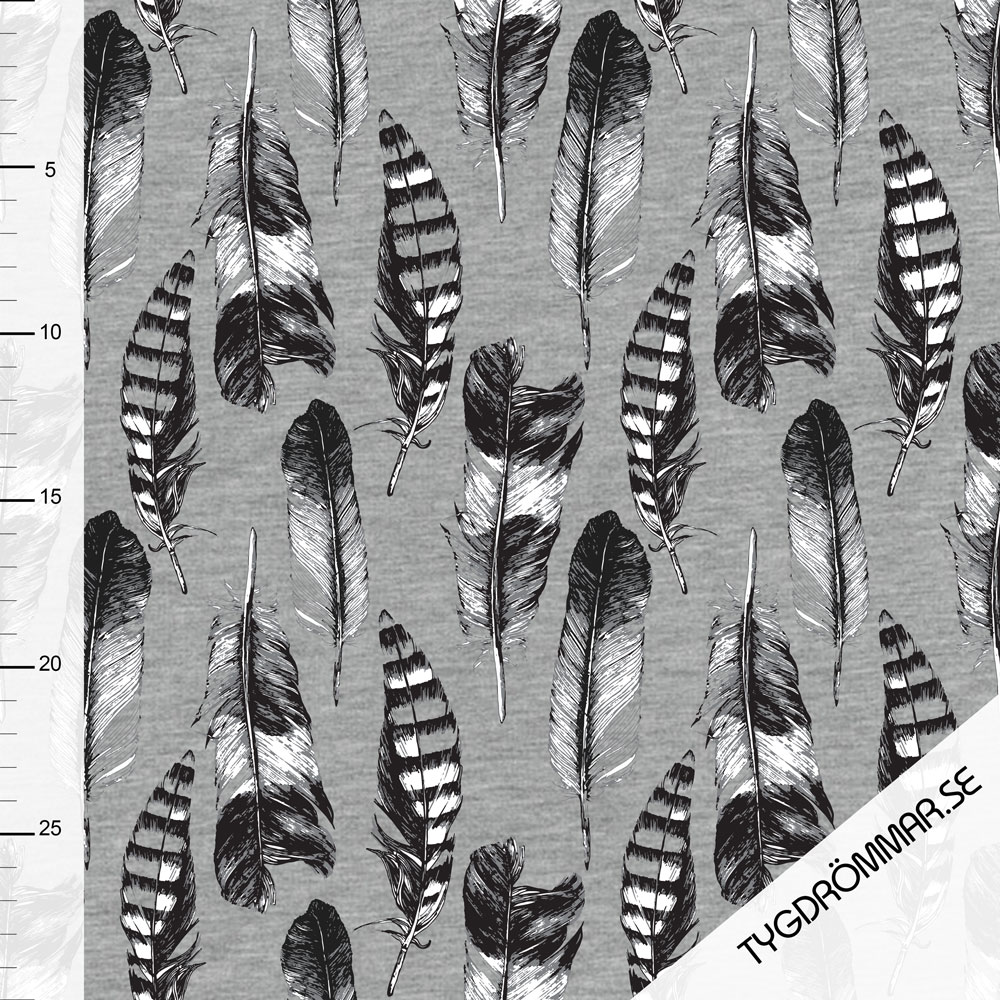 FEATHERS - GRAY MELANGE COLLEGE