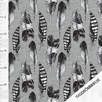 FEATHERS - GRAY MELANGE COLLEGE