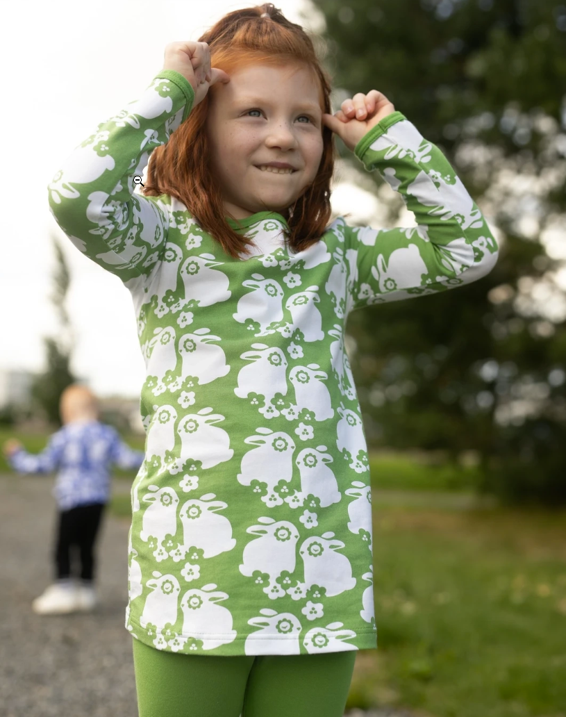 FLOWER BUNNIES - GREEN - 4