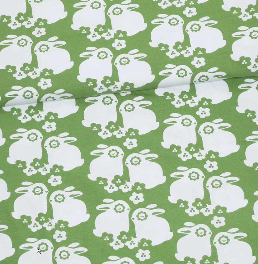 FLOWER BUNNIES - GREEN - 2