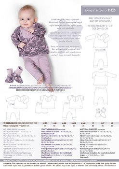 BABY SET M SKO - MINIKREA 11420