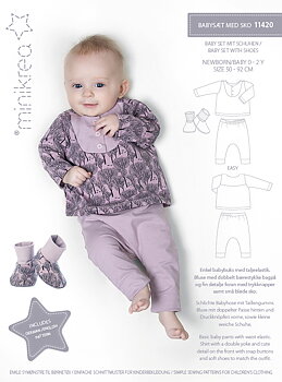 BABY SET M SKO - MINIKREA 11420