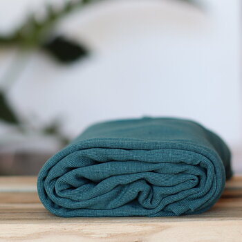 TENCEL™ FINE RIB JERSEY - EMERALD
