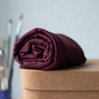 TENCEL JERSEY - MAROON