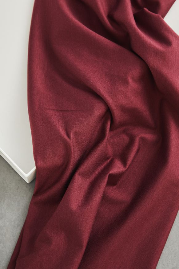 TENCEL JERSEY - MAROON