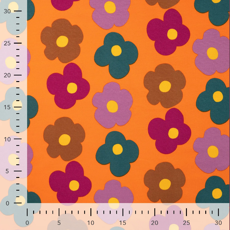 BIG FLOWER COLLEGE - ORANGE - 3
