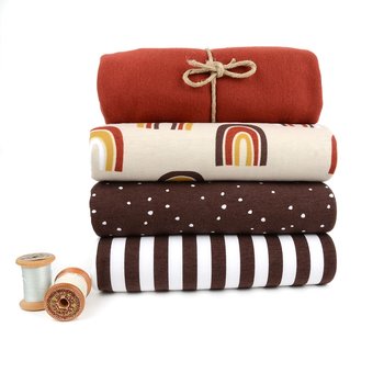 VERTICAL LINES  - BROWN