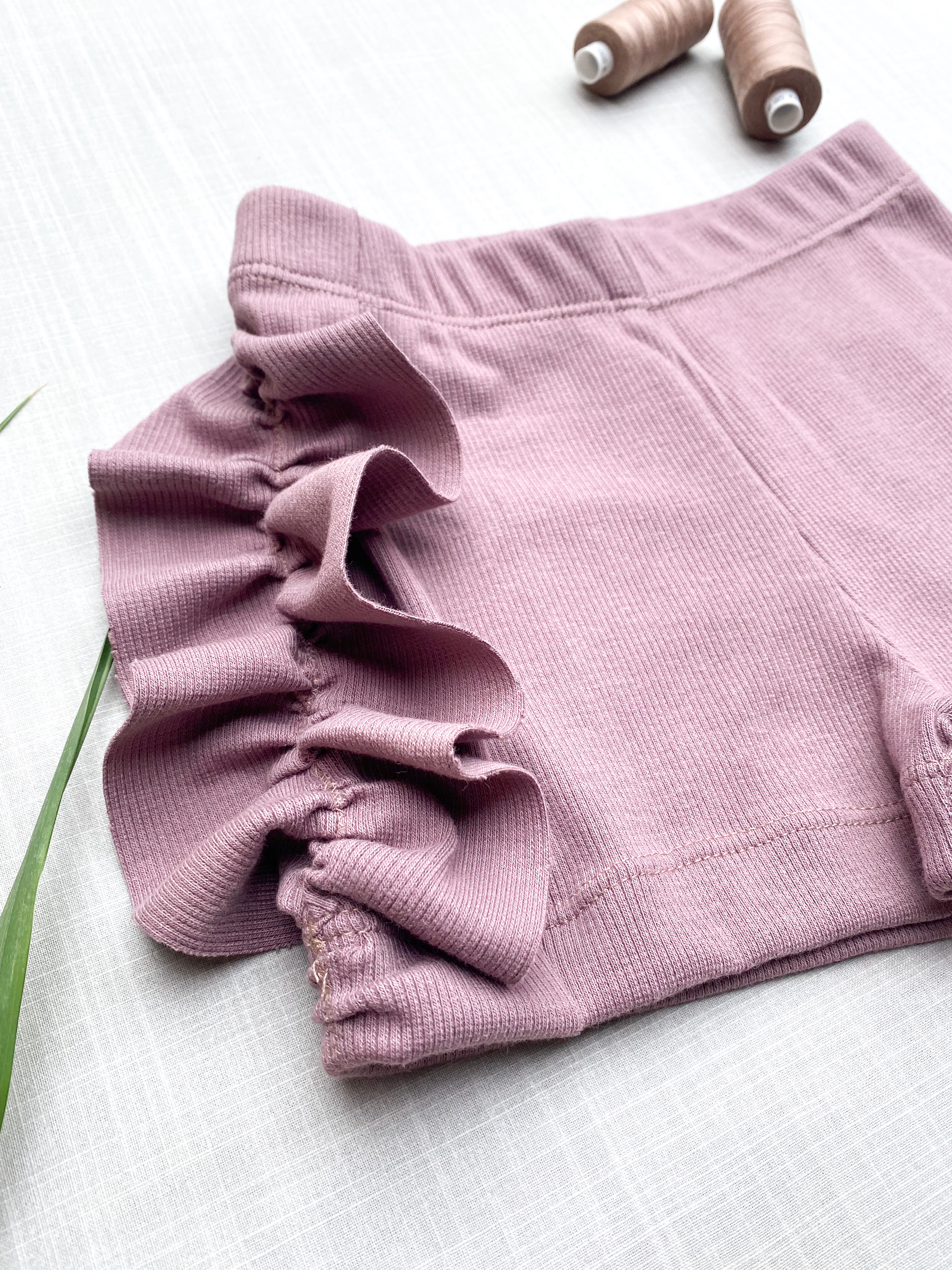 2:SORT - RIBBAD JERSEY - MAUVE (072) - 5