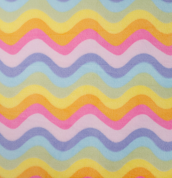 CUDDLE FLEECE - RAINBOW