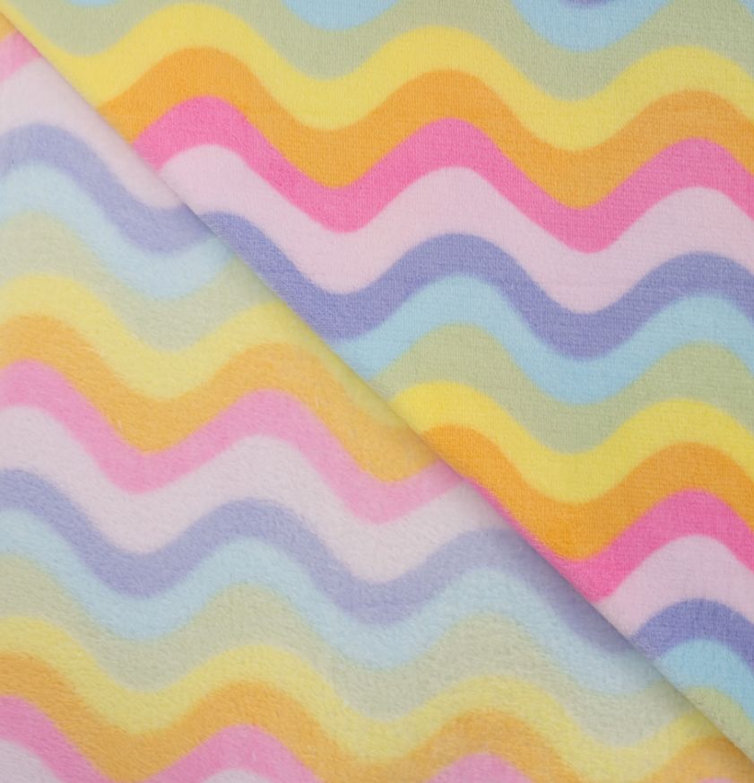 CUDDLE FLEECE - RAINBOW - 5