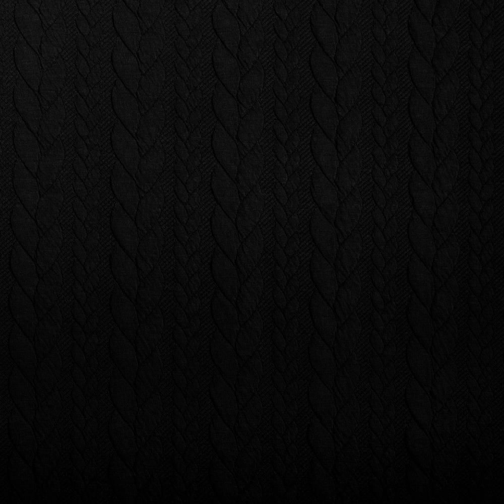 BRAID QUILT - BLACK