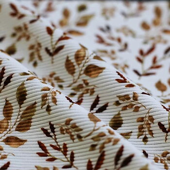OTTOMAN - LEAVES