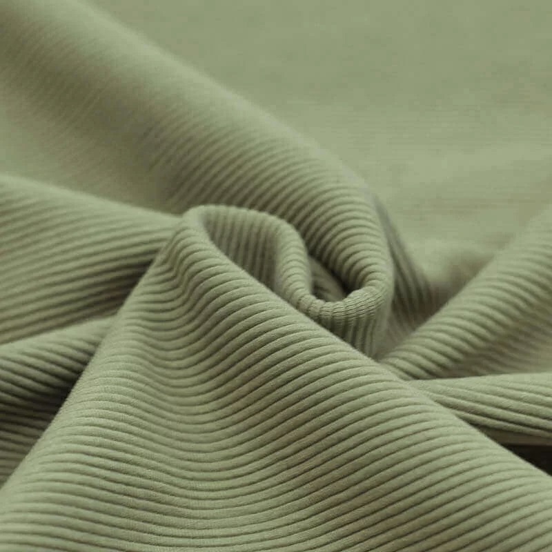 OTTOMAN - WARM VINTAGE GREEN