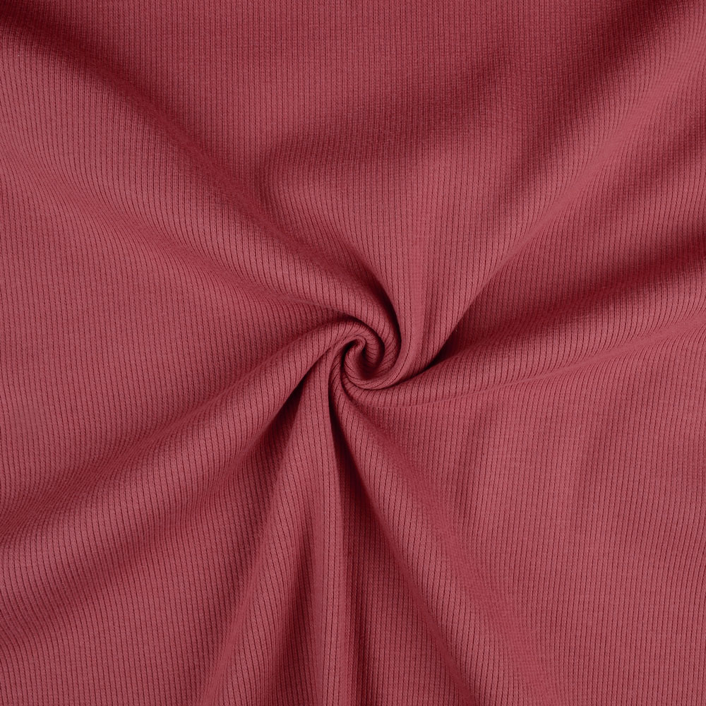 RIBBAD JERSEY - LIGHT MARSALA