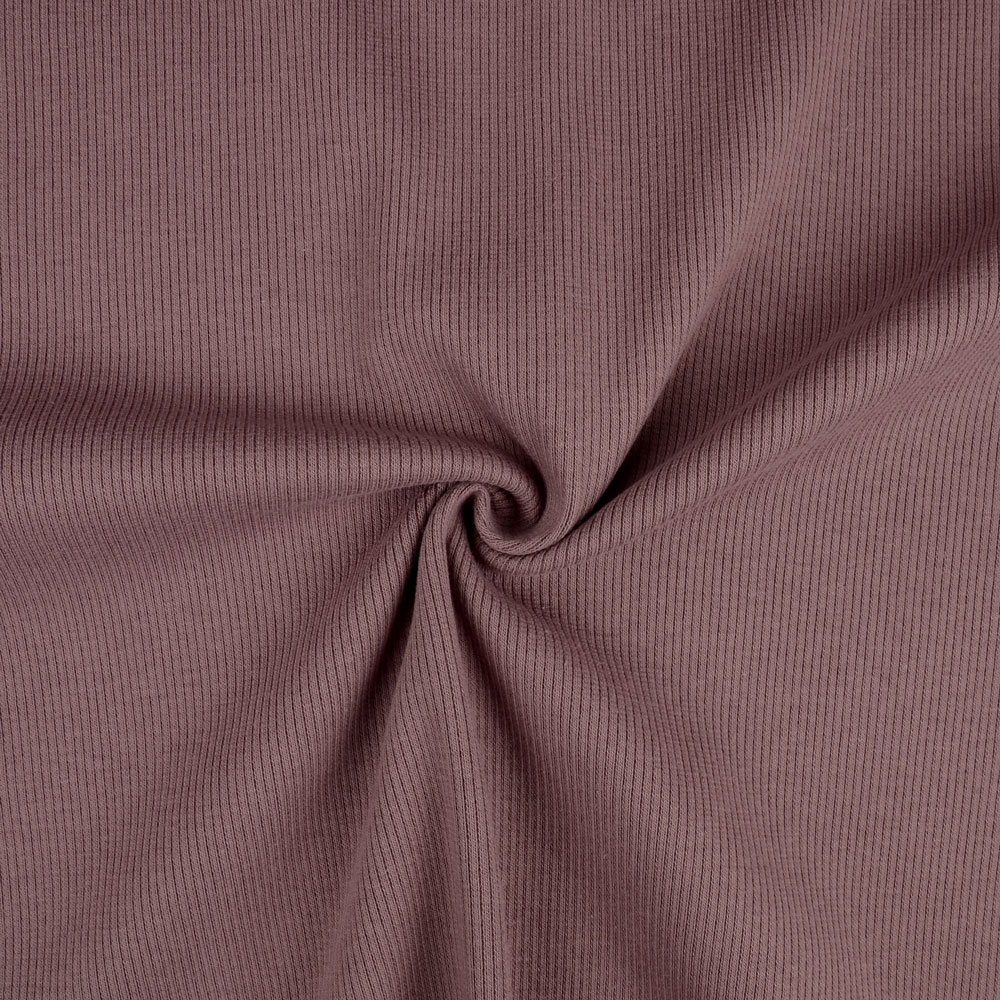 RIBBED JERSEY - MAUVE
