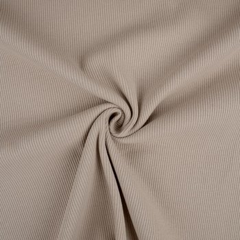 RIBBAD JERSEY - LIGHT TAUPE