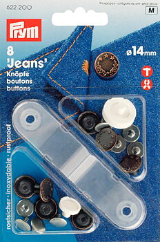 JEANSKNAPP - 14MM KOPPAR