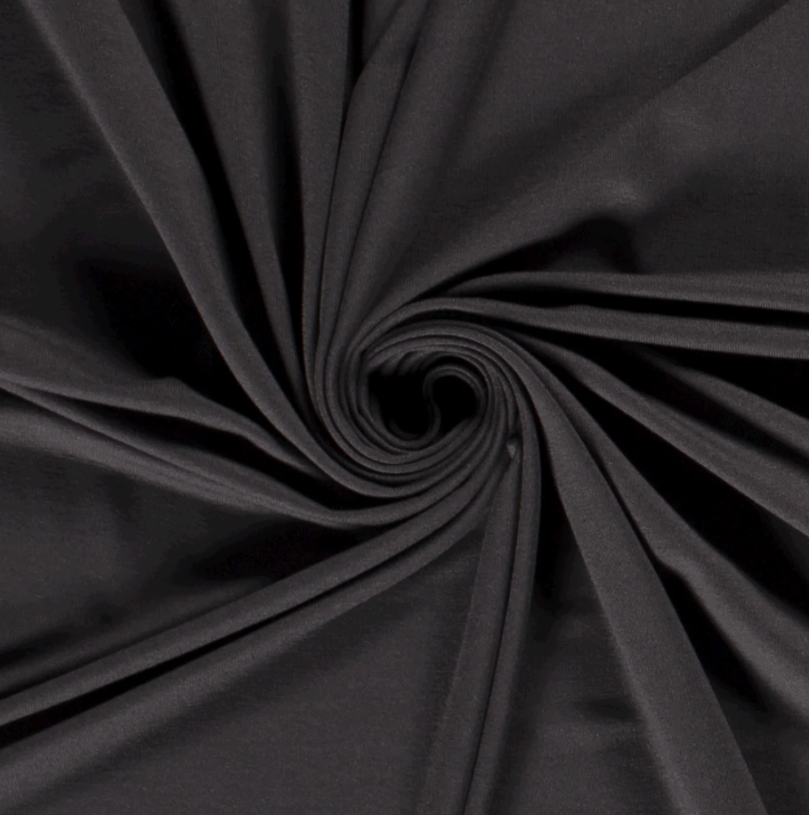 ECOVERO JERSEY - GRAPHITE