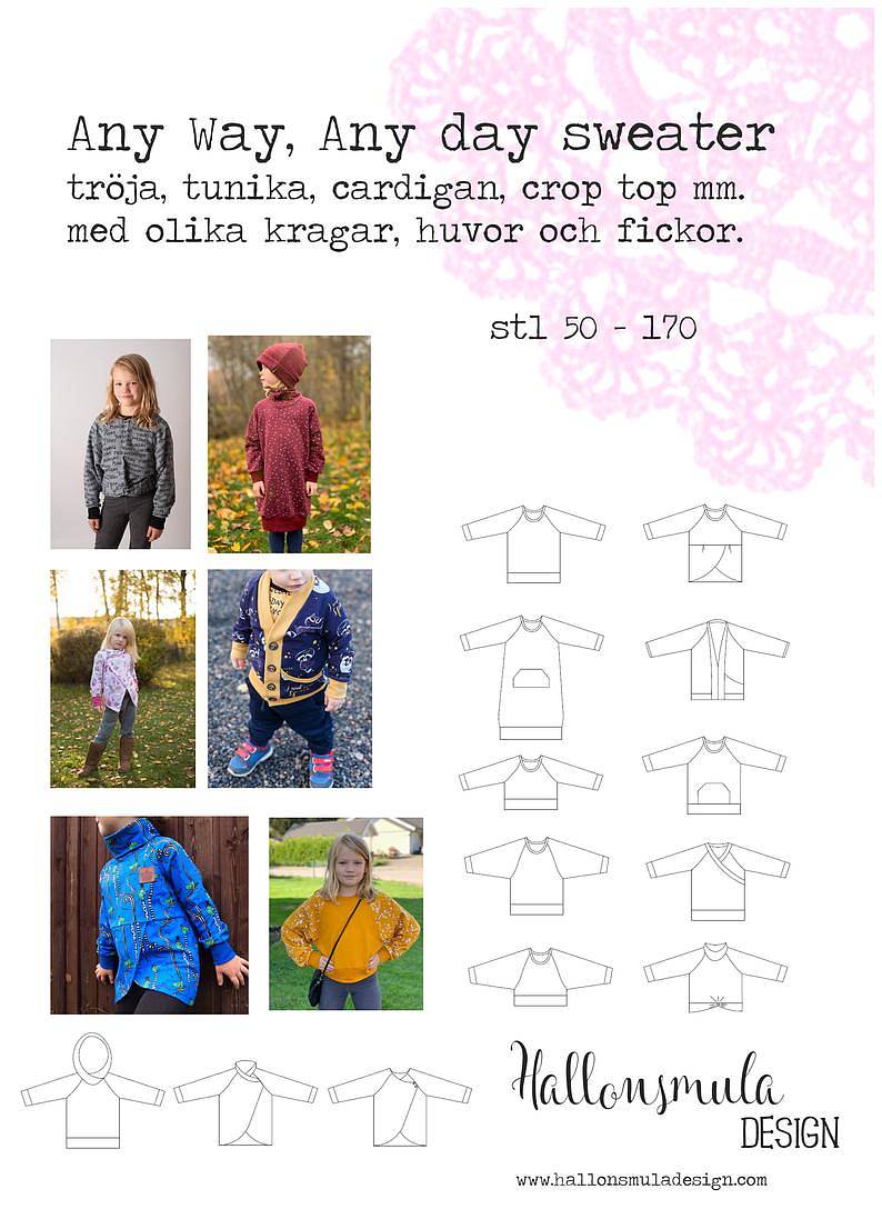 ANY WAY, ANY DAY SWEATER - 50-170