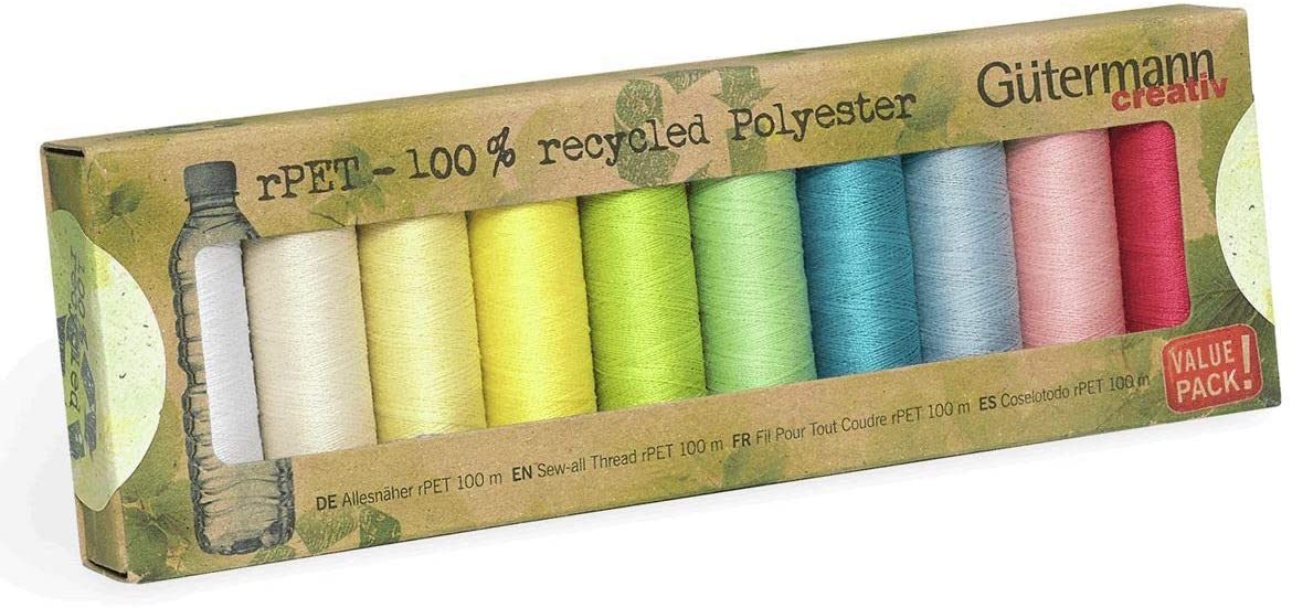 THREAD SET GüTERMANN rPET - PASTELL